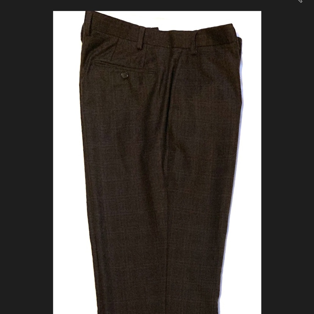 Ralph Lauren Men’s Brown Plaid Pants Size 36X32